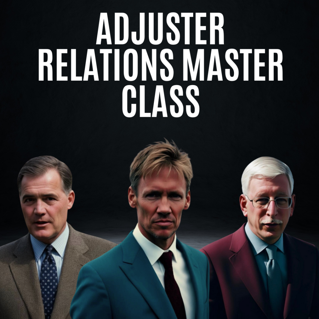 Adjuster Relations Master Class