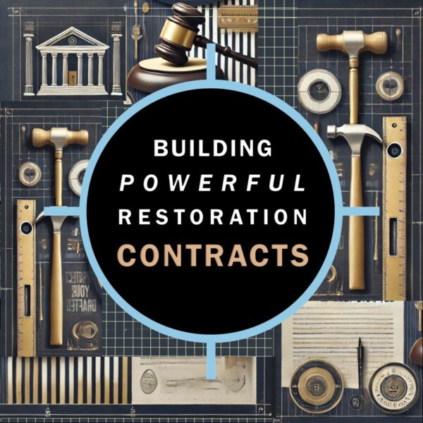 Restoration Expert Briefing #15 Building Powerful Restoration Contracts On-Demand