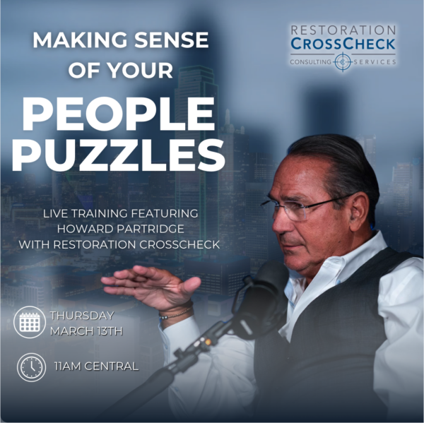 Restoration Expert Briefing #20 Making Sense of Your People Puzzles